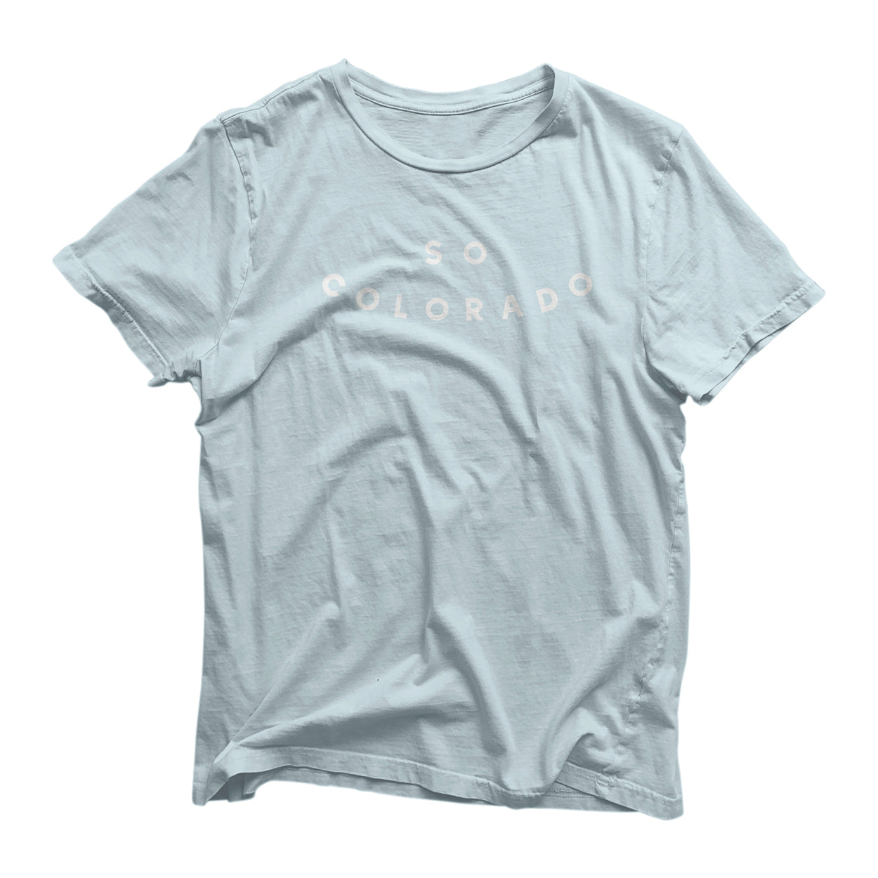 Light blue colorado tee