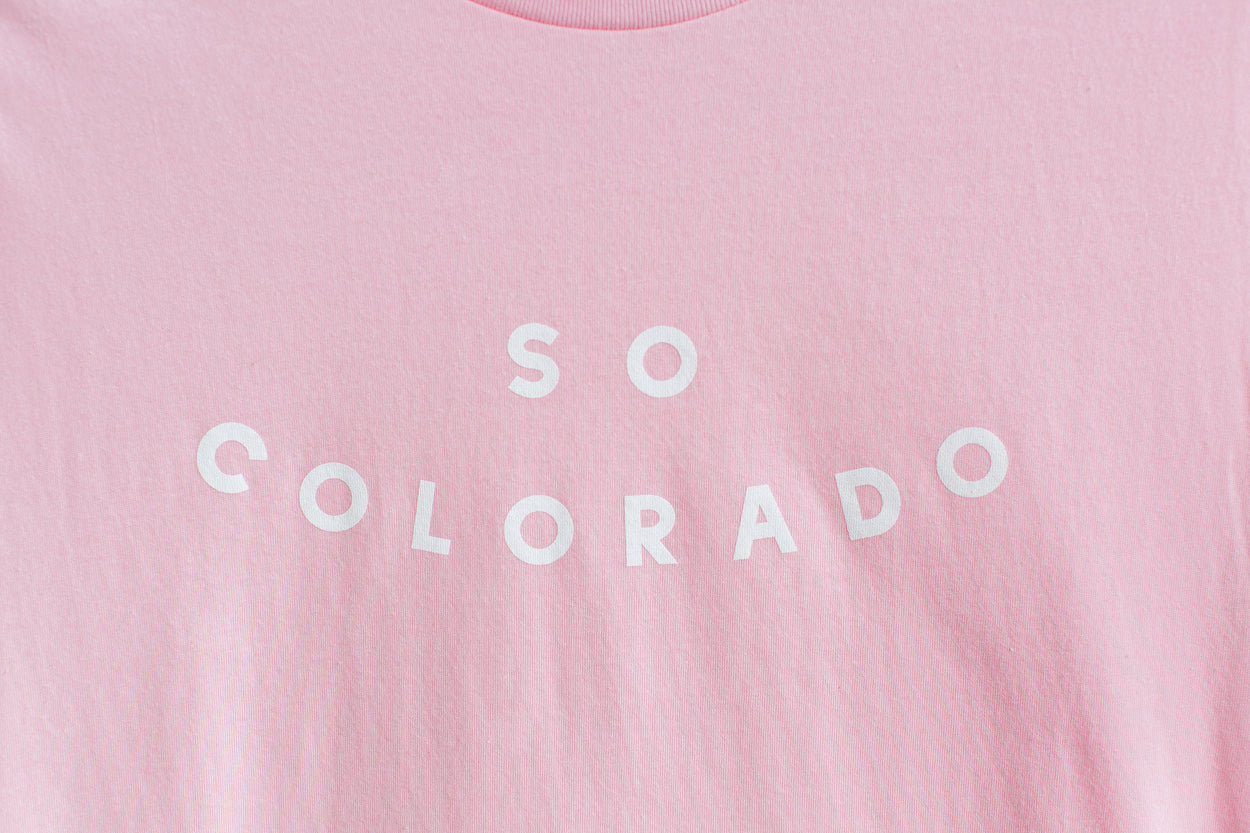 pink so colorado tshirt